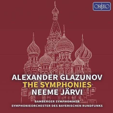 Alexander Glasunow (1865-1936): Symphonien Nr.1-8, 5 CDs