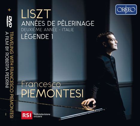 Franz Liszt (1811-1886): Annees de Pelerinage (2. Jahr: Italien), 1 CD und 1 DVD