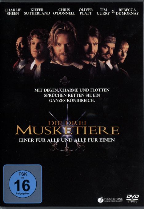 Die drei Musketiere (1994), DVD