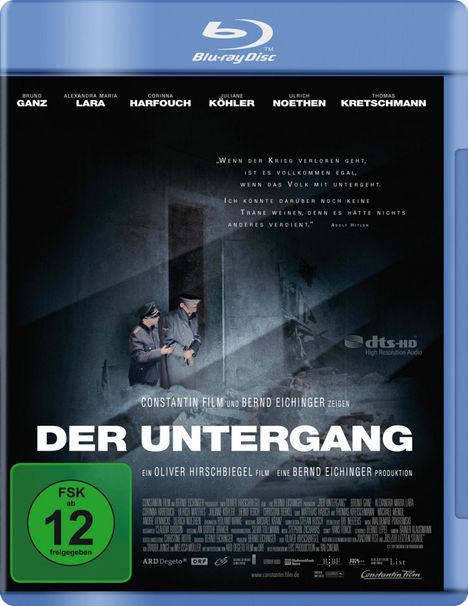 Der Untergang (Blu-ray), Blu-ray Disc