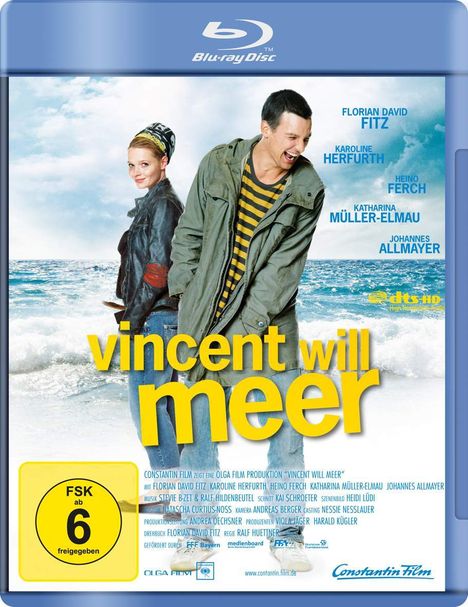 Vincent will meer (Blu-ray), Blu-ray Disc