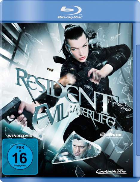 Resident Evil: Afterlife (Blu-ray), Blu-ray Disc