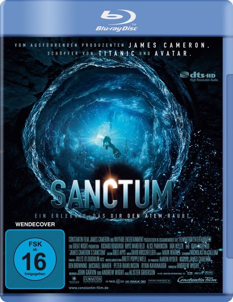Sanctum (Blu-ray), Blu-ray Disc
