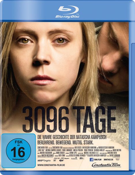 3096 Tage (Blu-ray), Blu-ray Disc
