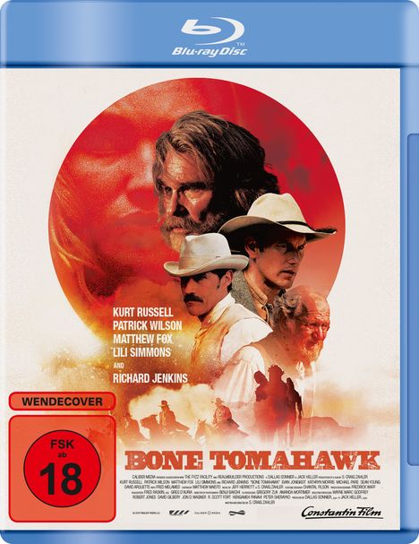 Bone Tomahawk (Blu-ray), Blu-ray Disc