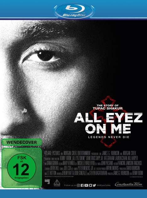 All Eyez on Me (Blu-ray), Blu-ray Disc