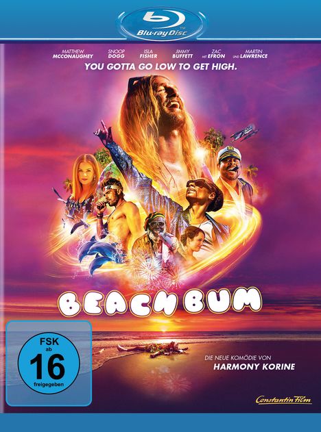 Beach Bum (Blu-ray), Blu-ray Disc