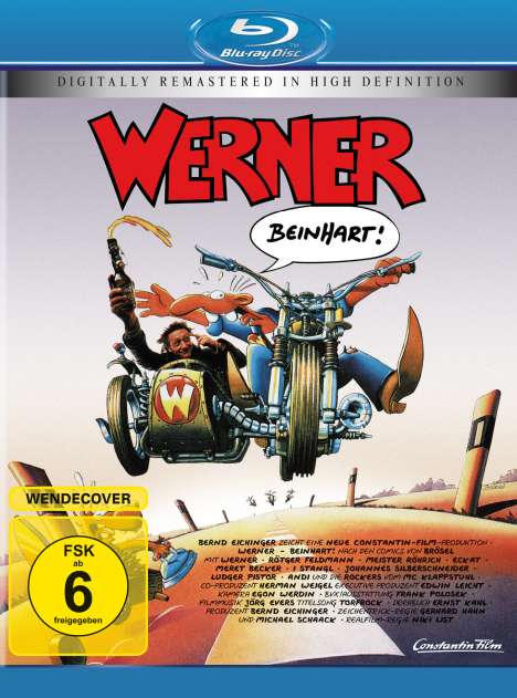 Werner - Beinhart! (Blu-ray), Blu-ray Disc