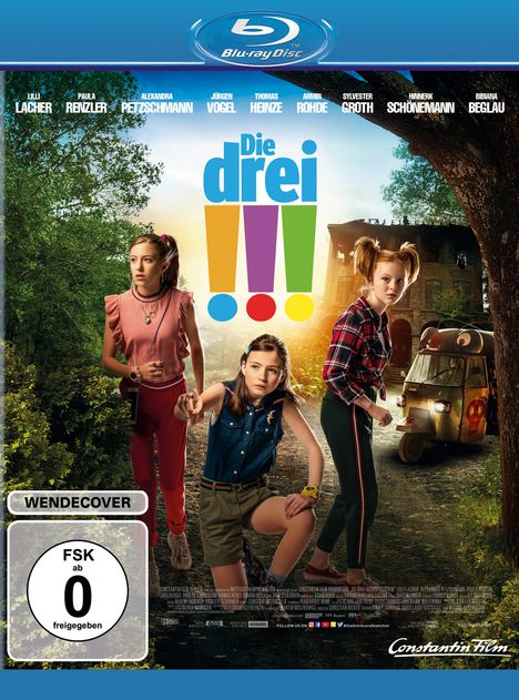 Die drei !!! (Blu-ray), Blu-ray Disc