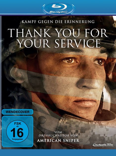 Thank You For Your Service (Blu-ray), Blu-ray Disc