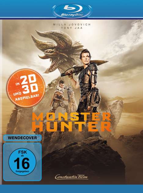 Monster Hunter (3D Blu-ray), Blu-ray Disc