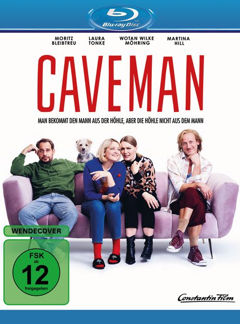 Caveman (2021) (Blu-ray), 2 Blu-ray Discs