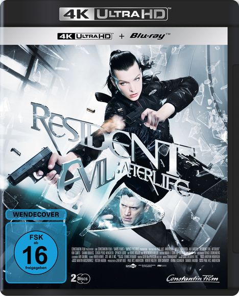 Resident Evil: Afterlife (Ultra HD Blu-ray &amp; Blu-ray), 1 Ultra HD Blu-ray und 1 Blu-ray Disc