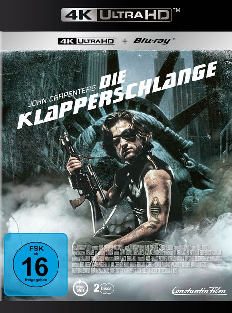 Die Klapperschlange (Ultra HD Blu-ray &amp; Blu-ray), 1 Ultra HD Blu-ray und 1 Blu-ray Disc