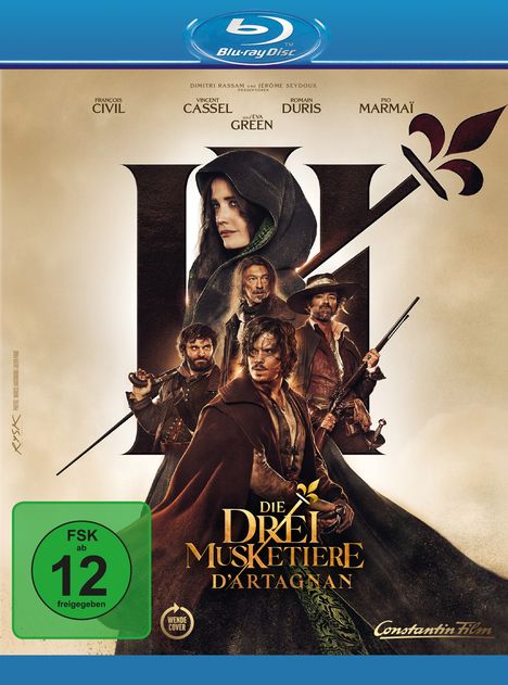 Die drei Musketiere - D'Artagnan (Blu-ray), Blu-ray Disc