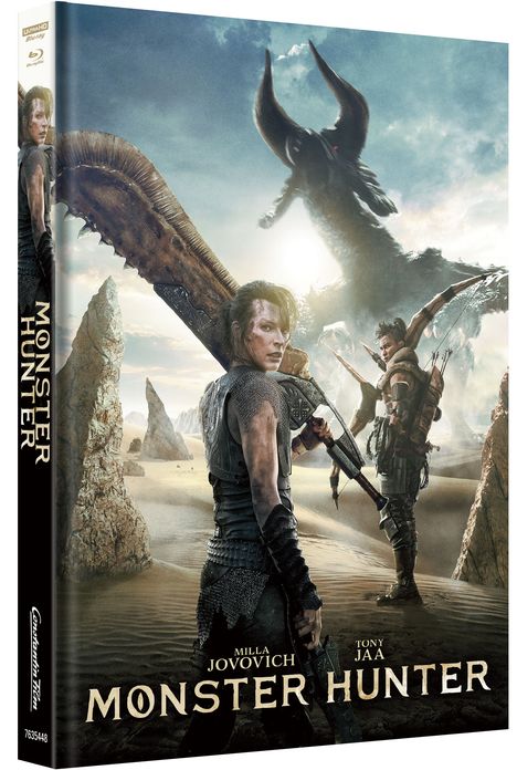 Monster Hunter (Ultra HD Blu-ray &amp; Blu-ray im Mediabook), 1 Ultra HD Blu-ray und 1 Blu-ray Disc