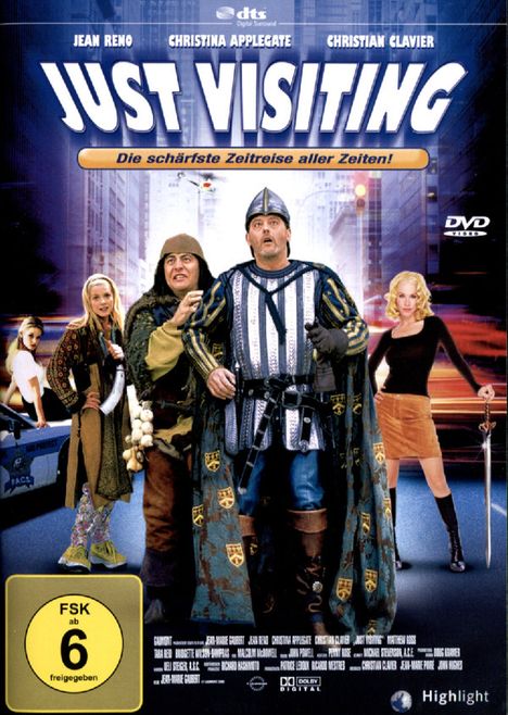 Just Visiting, DVD