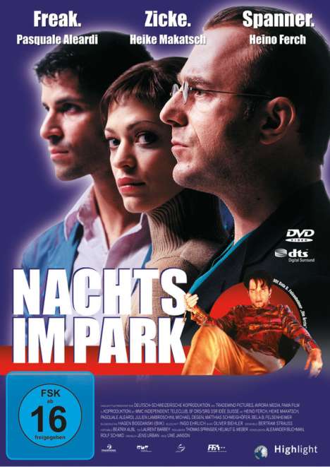 Nachts im Park, DVD