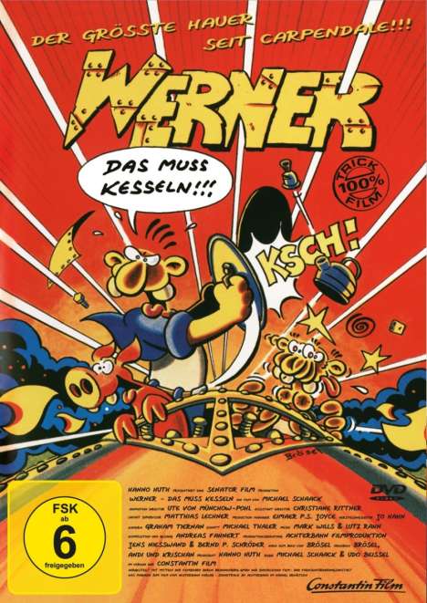Werner - Das muß kesseln!!!, DVD
