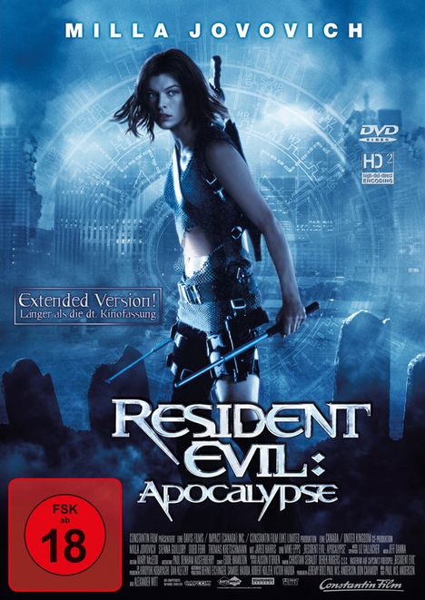 Resident Evil: Apocalypse, DVD