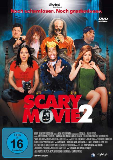 Scary Movie 2, DVD