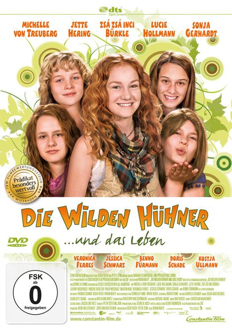 Die wilden Hühner und das Leben, DVD
