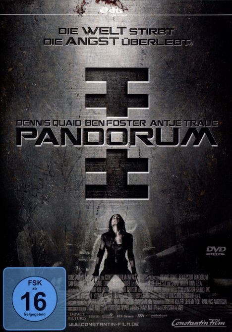 Pandorum, DVD