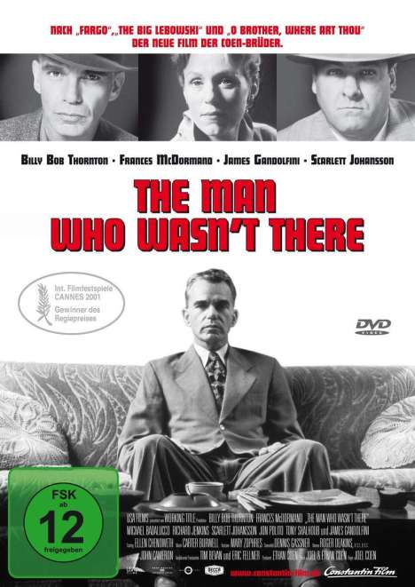The Man Who Wasn't There, DVD
