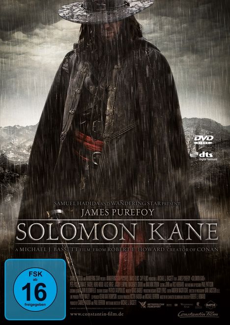 Solomon Kane, DVD