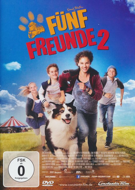 Fünf Freunde 2, DVD