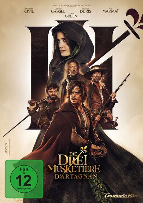 Die drei Musketiere - D'Artagnan, DVD