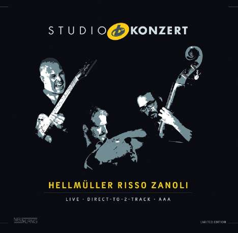 Franz Hellmüller, Stefano Risso &amp; Marco Zanoli: Studio Konzert (180g) (Limited Hand Numbered Edition), LP