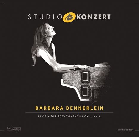 Barbara Dennerlein (geb. 1964): Studio Konzert (180g) (Limited Hand Numbered Edition), LP