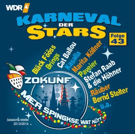 Karneval der Stars 43, CD