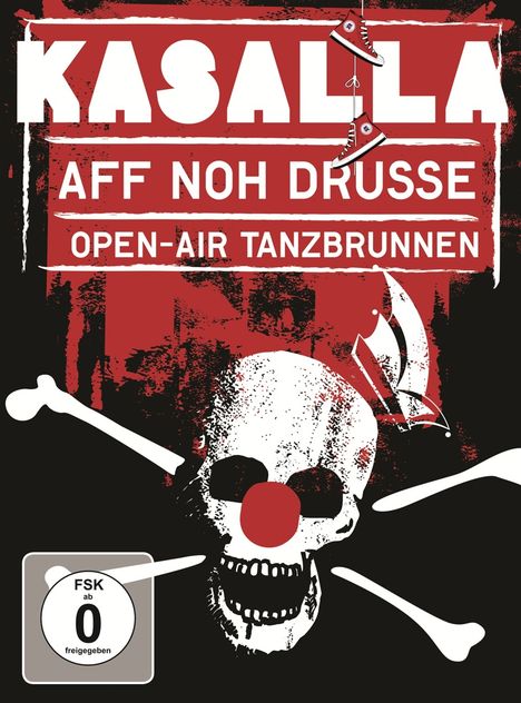 Kasalla: Aff noh drusse: Open-Air Tanzbrunnen, 2 DVDs