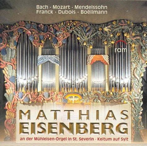 Matthias Eisenberg,Orgel, CD