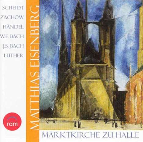 Matthias Eisenberg an den Orgeln der Marktkirche zu Halle, CD