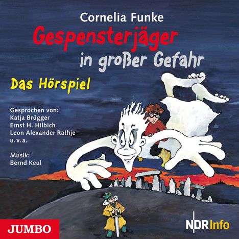 Cornelia Funke: Gespensterjäger in großer Gefahr, CD