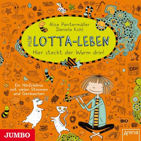 Alice Pantermüller: Mein Lotta-Leben 03. Hier steckt der Wurm drin!, CD