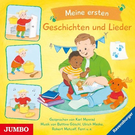 Sandra Grimm: Meine ersten Geschichten und Lieder (ungekürzt), 2 CDs