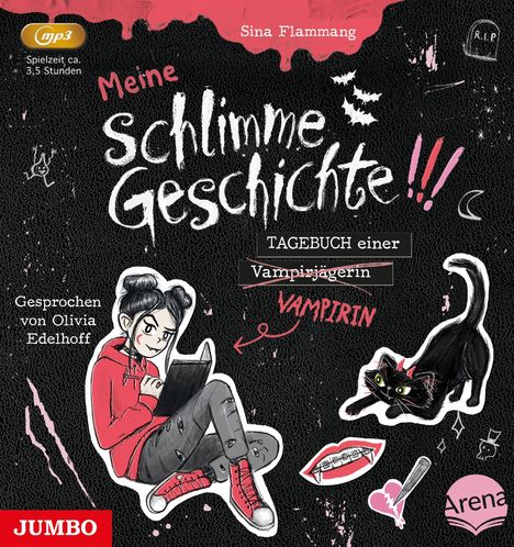 Sina Flammang: Meine schlimme Geschichte!!! Tagebuch einer Vampirin, CD