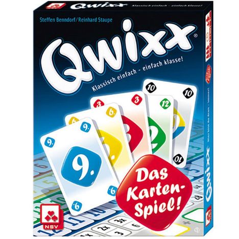 Qwixx Das Kartenspiel, Spiele