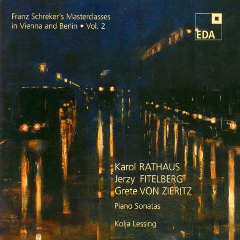 Karol Rathaus (1895-1954): Klaviersonate Nr.1 op.2, CD