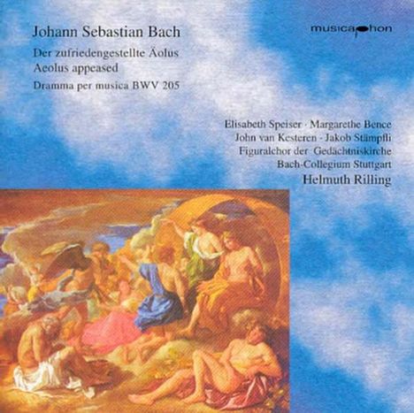 Johann Sebastian Bach (1685-1750): Kantate BWV 205 "Der zufriedengestellte Äolus", CD