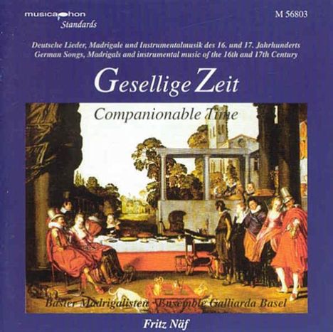 Deutsche Lieder,Madrigale &amp; Instrumentalmusik (16./17.Jh.), CD