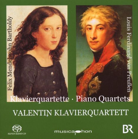 Louis Ferdinand Prinz von Preussen (1772-1806): Klavierquartett op.5, Super Audio CD