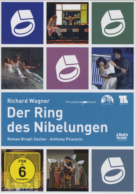 Richard Wagner (1813-1883): Der Ring des Nibelungen, 7 DVDs