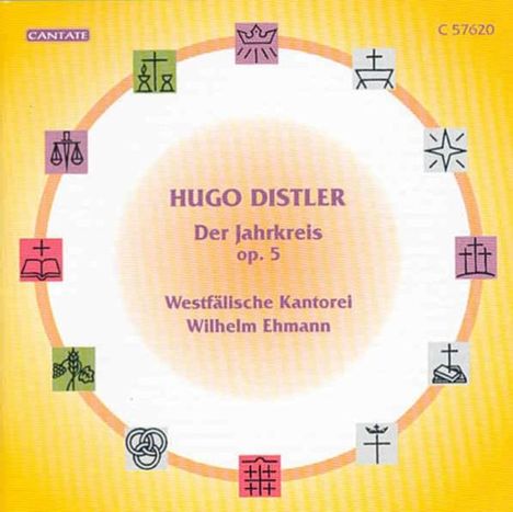 Hugo Distler (1908-1942): Der Jahreskreis op.5 (Ausz.), CD