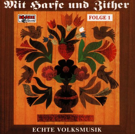 Mit Harfe und Zither, CD