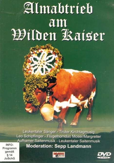 Almabtrieb am Wilden Kaiser, DVD
